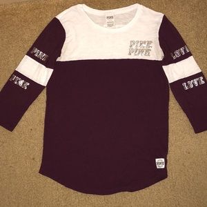 PINK 3/4 sleeve shirt